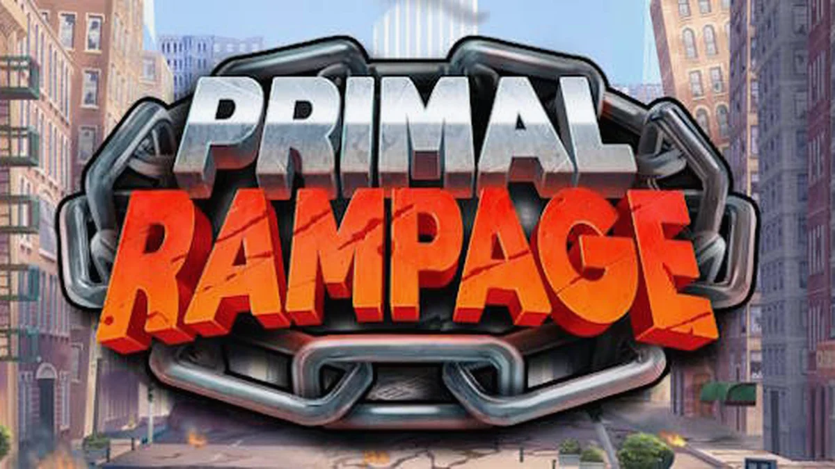 Cenário de selva misteriosa com elementos de aventura do jogo Primal Rampage